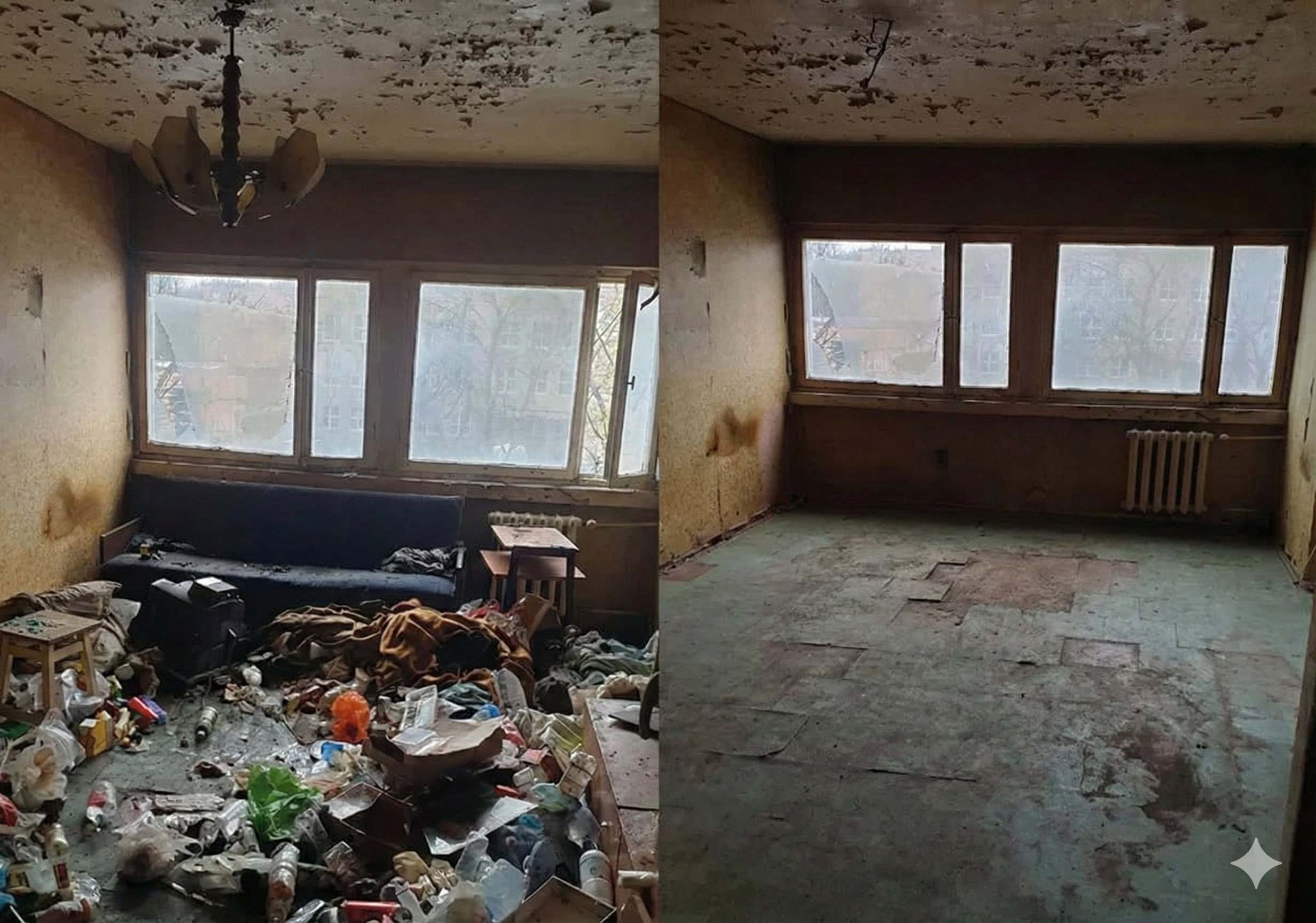 Kompleksowe opróżnianie i sprzątanie