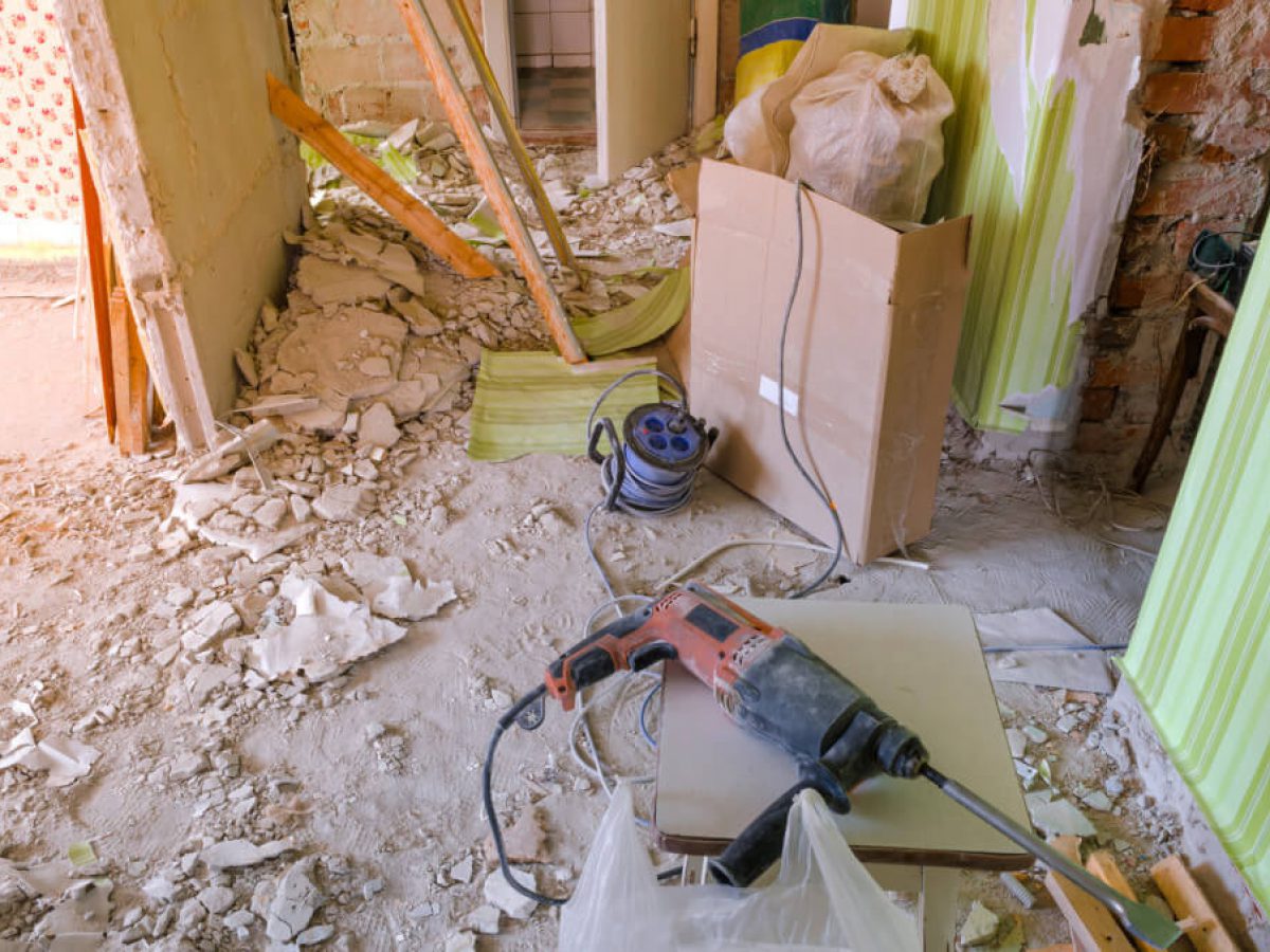 Sprzątanie po remoncie